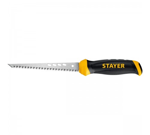 STAYER  160 мм, Выкружная ножовка по гипсокартону (15173_z02)