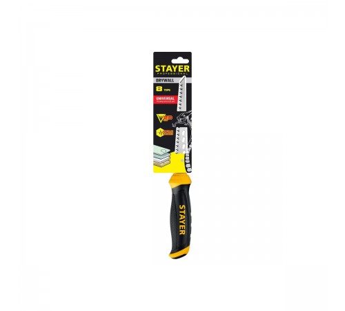 STAYER  160 мм, Выкружная ножовка по гипсокартону (15173_z02)