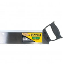 1536-30_z01 Ножовка STAYER Fine 300мм для стусла с обушком 