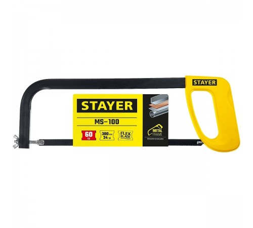 Ножовка по металлу STAYER MS-100 300 мм, 1576_z02