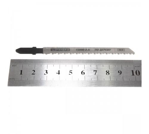 15981-H10-2 Полотна набор STAYER PROFI для эл/лобзика по дереву и металлу МАСТЕР №2 Т-хвост, 10 шт