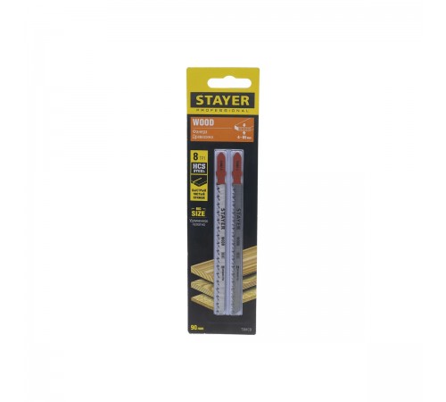 Полотна для лобзика STAYER Professional T301CD 2шт 15982-4_z02