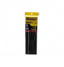 2-06821-D-S06 Стержни клеевые STAYER Black Professional, черные,11х200мм, 6шт.