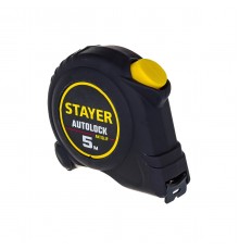2-34126-05-19_z02 Рулетка с автостопом STAYER AutoLock 5мх19мм