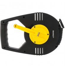 2-34186-050 Мерная лента  STAYER RACER 50м, геодезическая, стальная