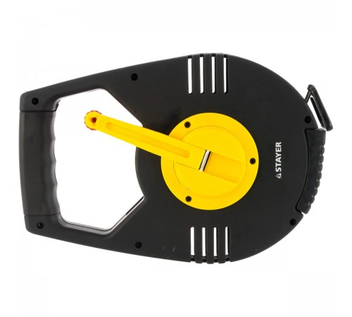 2-34186-050 Мерная лента  STAYER RACER 50м, геодезическая, стальная