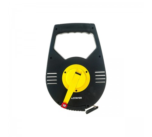 2-34186-050 Мерная лента  STAYER RACER 50м, геодезическая, стальная