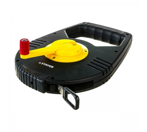 2-34186-050 Мерная лента  STAYER RACER 50м, геодезическая, стальная