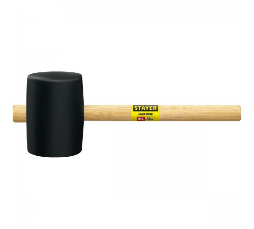 Киянка STAYER резиновая, черная 1100г 20505-100