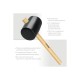 Киянка STAYER резиновая, черная 1100г 20505-100