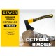 STAYER  FIBERGLASS, 600/800 г, с чехлом, 350 мм, кованый топор, Professional (2062-06P_z02)