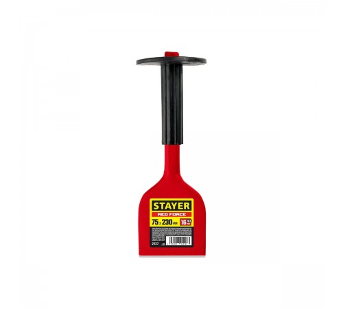 Зубило-конопатка с протектором STAYER Red Force 75x230мм 2127