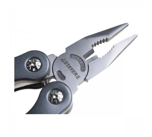22852_z01 Инструмент многофункциональный STAYER PROFESSIONAL силовая модель с битами 12 в 1