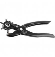 22940_z01 Дырокол STAYER STANDART револьверный для кожи, 6в1, 2-4,5мм