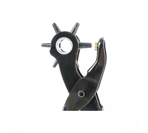 22940_z01 Дырокол STAYER STANDART револьверный для кожи, 6в1, 2-4,5мм
