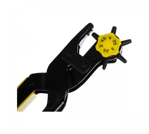 22943_z01 Дырокол STAYER PROFESSIONAL револьверный для кожи усиленный, 6в1, 2-4,5мм