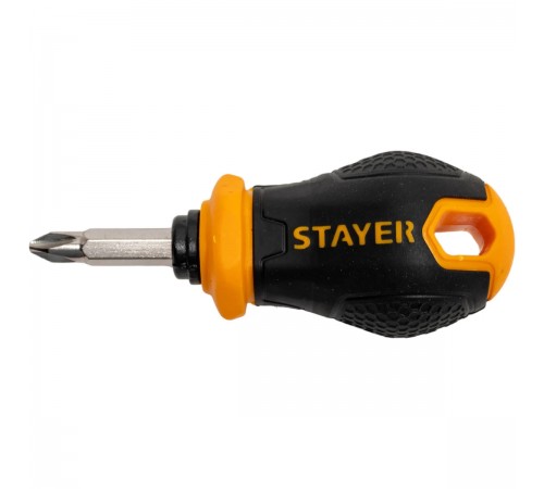 Отвертка переставная STAYER MaxFix PH2/SL6 32мм 2511_z02