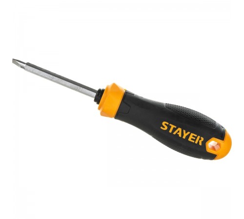 2512_z02 Переставная отвертка STAYER Hercules PH2/SL6 80 мм