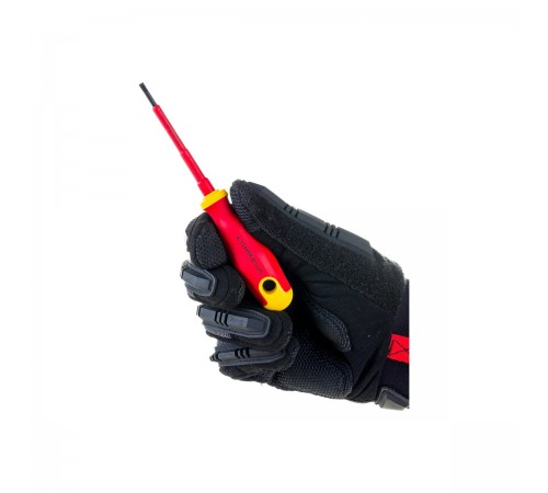 25141-03-07_z01 Отвертка STAYER PROFIL ELECTRO диэлектрическая до 1000В, SL3,0 x 75 мм