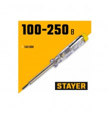 2572-14_z01 Пробник электрический STAYER MASTER MAXElectro 250В, 140мм