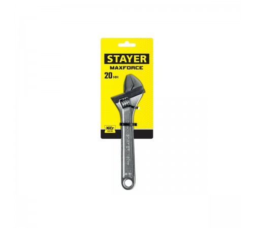 2725-15_z01 Ключ разводной STAYER MAX-Force 150/20мм