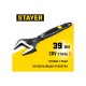 27264-20 Ключ разводной силовой STAYER COBRA, 200/39 мм