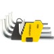 STAYER 9 шт., Cr-V, ключи имбусовые укороченные 2740-H9