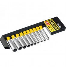 STAYER  RSS 10SD, 10 предм., (1/4"), набор торцовых головок (27759-H10)
