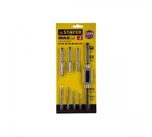 28016-H8_z01 Набор метчиков STAYER Maxcut 8 предметов