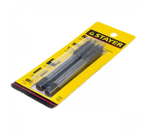STAYER M12 х 1.5 мм, 2 шт., комплект метчиков MaxCut 28025-12-1.5-H2