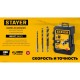 Набор сверл по металлу STAYER IMPACT READY HEX-1/4" 5шт 29603-Н5