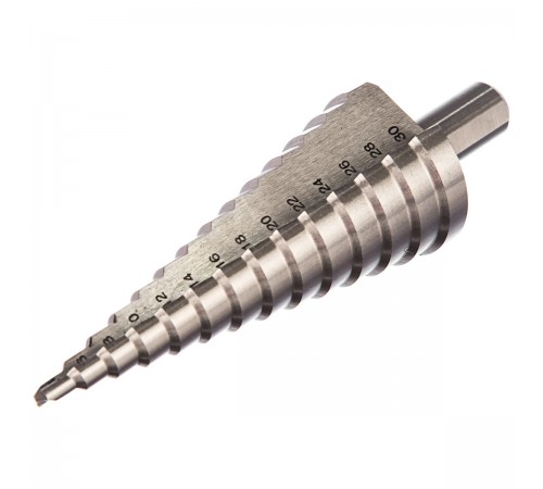 29660-4-30-14 Сверло ступенчатое STAYER 14 ступеней 4-30мм. сталь HSS