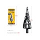 STAYER Pro-Max 4-32 мм, 15 ступеней, винтовая спираль, сверло ступенчатое (29661-4-32-15)