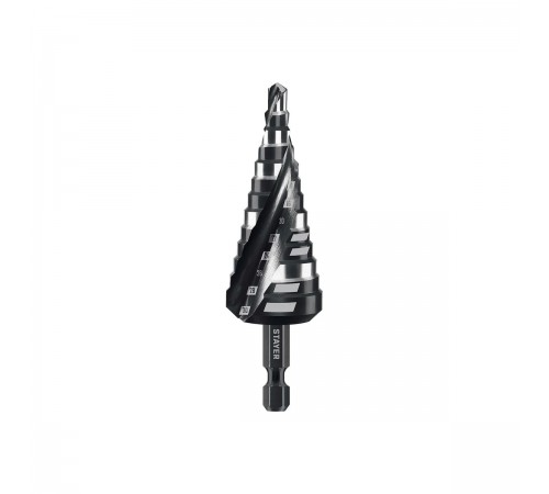 STAYER Pro-Max 6-30 мм, 13 ступеней, винтовая спираль, сверло ступенчатое (29661-6-30-13)