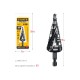 STAYER Pro-Max 6-30 мм, 13 ступеней, винтовая спираль, сверло ступенчатое (29661-6-30-13)