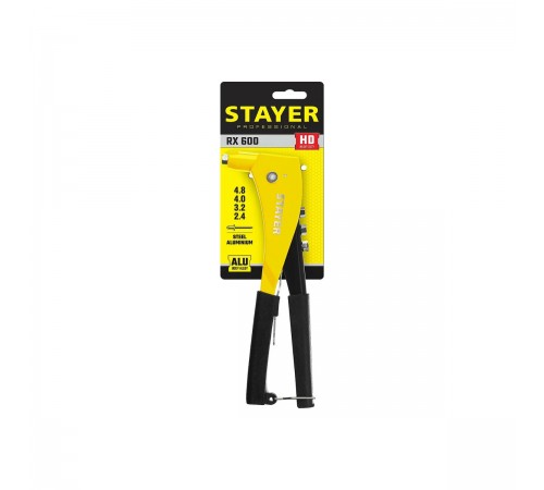 3104_z01 Заклепочник STAYER RX-600, литой корпус