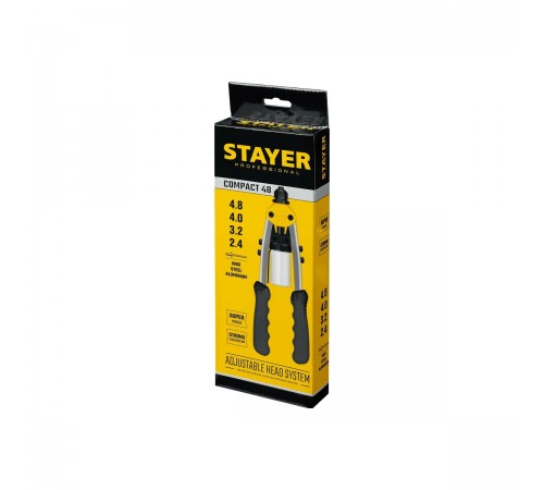 3116_z01 Заклепочник компактный двуручный Compact-48 STAYER