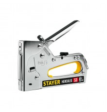 STAYER  HERCULES-53, тип 53 (A/10/JT21) 23GA (6 - 14 мм)/13/300, стальной рессорный степлер, Professional (31519)