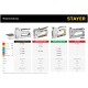 STAYER  HERCULES-53, тип 53 (A/10/JT21) 23GA (6 - 14 мм)/13/300, стальной рессорный степлер, Professional (31519)