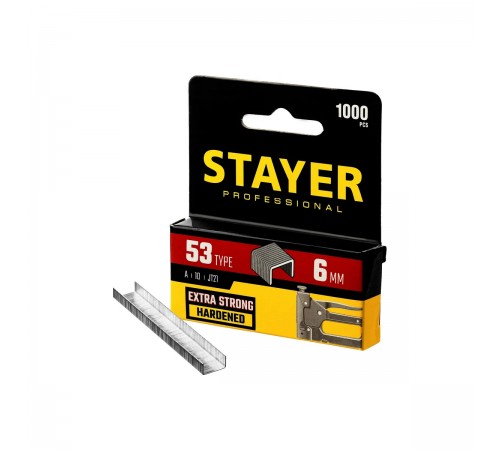 3159-06_z02 Скобы для степлера STAYER, тип 53, 6 мм (1000 шт)