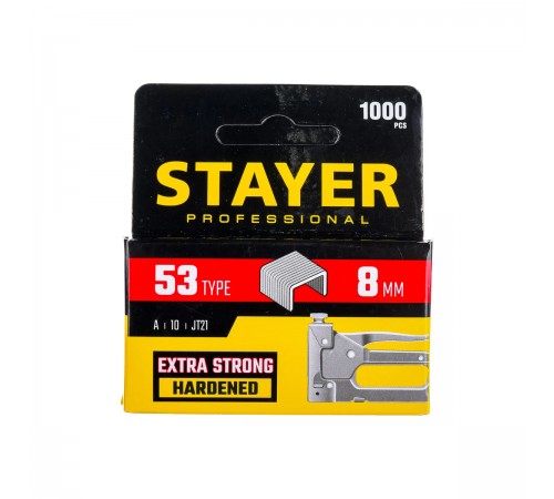 3159-08_z02 Скобы для степлера STAYER, тип 53, 8 мм (1000 шт)