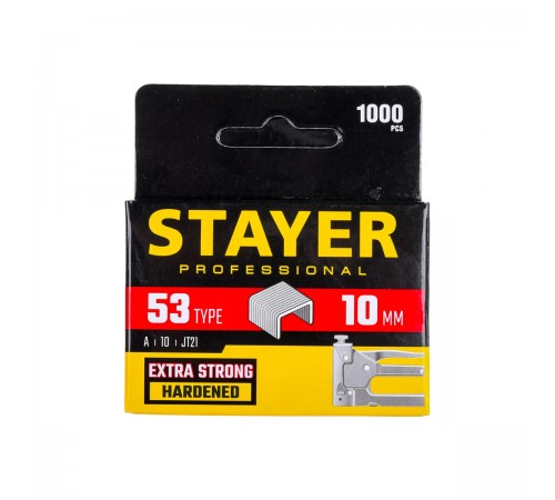 3159-10_z02 Скобы для степлера STAYER, тип 53, 10 мм (1000 шт)