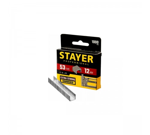 3159-12_z02 Скобы для степлера STAYER, тип 53, 12 мм (1000 шт)