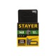 31610-12 Скобы для степлера STAYER PROFI закаленные, тип 140, 12 мм, зеленые (1000 шт)
