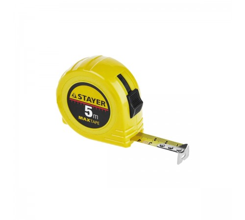 34014-07-25 Рулетка STAYER MaxTape 7,5м/25мм в ударопрочном корпусе