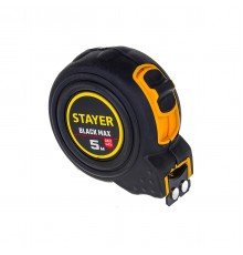 3410-05_z02 Рулетка STAYER Blackmax 5м/19мм в ударостойком обрез.корпусе и двумя фиксаторами