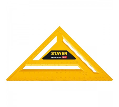 34522-30 Угольник STAYER 305мм, 5-в-1, универсальный, кровельный, пластиковый