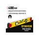 3480-040 Уровень STAYER ProStabil Magnet 400 мм магнитный с 2-мя фрезерованными поверхностями