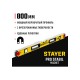 3480-080 Уровень STAYER ProStabil Magnet 800 мм магнитный с 2-мя фрезерованными поверхностями