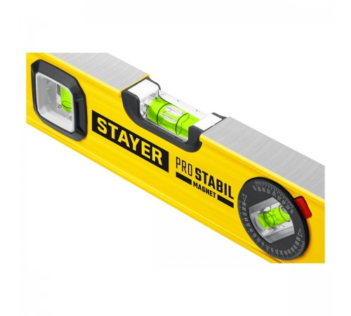 3480-080 Уровень STAYER ProStabil Magnet 800 мм магнитный с 2-мя фрезерованными поверхностями